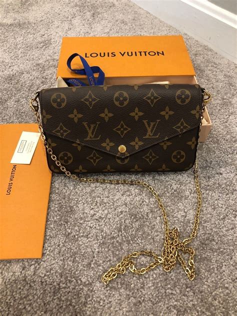 small Lv bag with chain